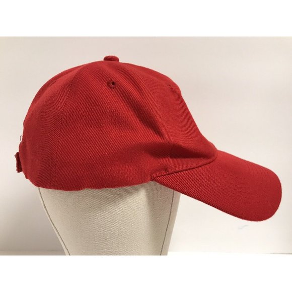 Tacoma Rainiers Red Embroidered Adjustable Baseball Hat - Picture 3 of 6